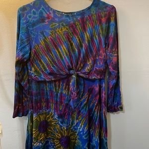 Matching Boho crop top & skirt